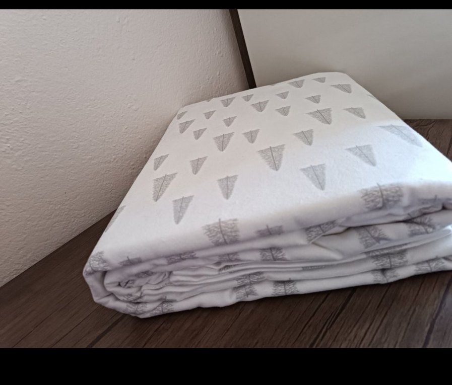 Gri Baskılı nevresim seti - Görsel 3