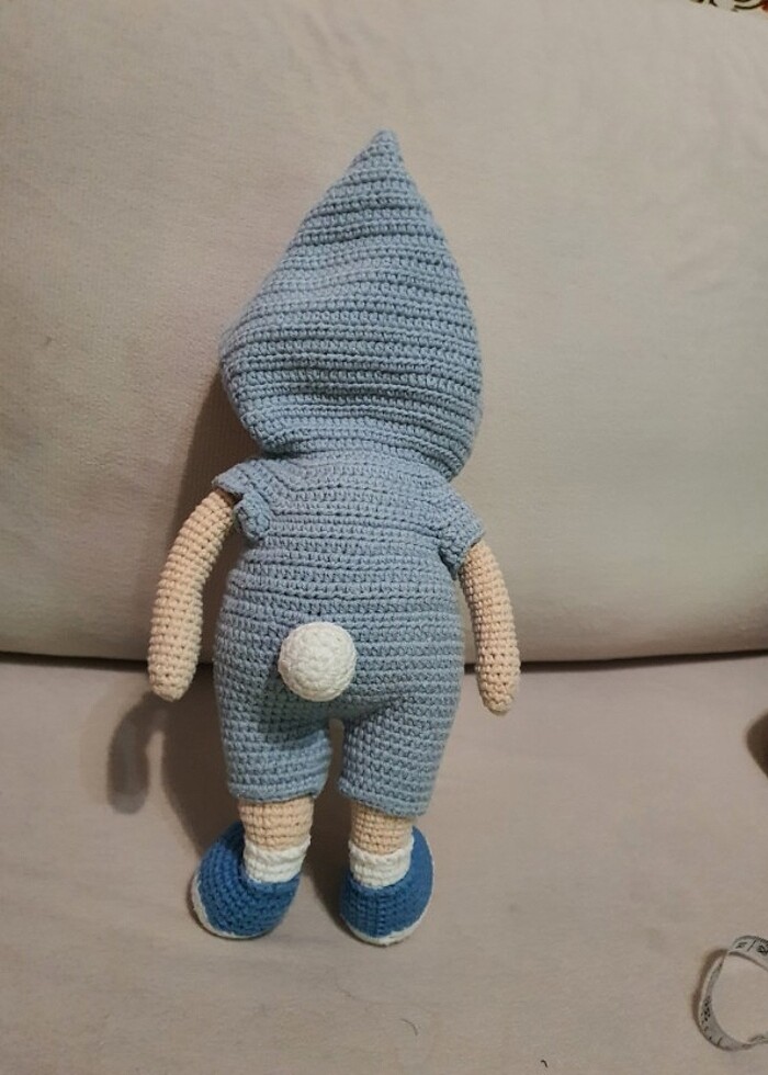 Amigurimi kapşonlu bebek - Görsel 3
