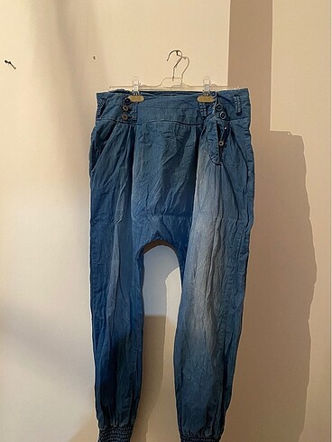 Şalvar ince denim