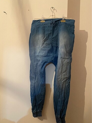 42 Beden Şalvar ince denim