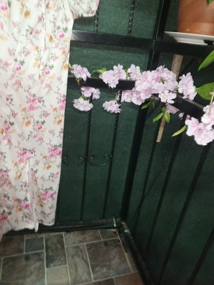 Çiçek Desenli Bohem Uzun Elbise - Görsel 3