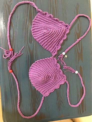 xs Beden Örgü bikini