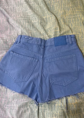 Mavi Kadın Mini Denim Şort - Görsel 2