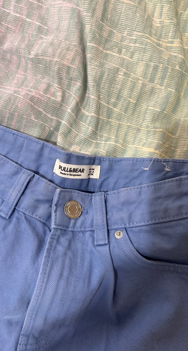 Mavi Kadın Mini Denim Şort - Görsel 3