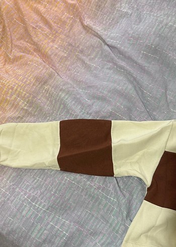 Düğmeli Kahverengi Kadın Sweatshirt - Görsel 3