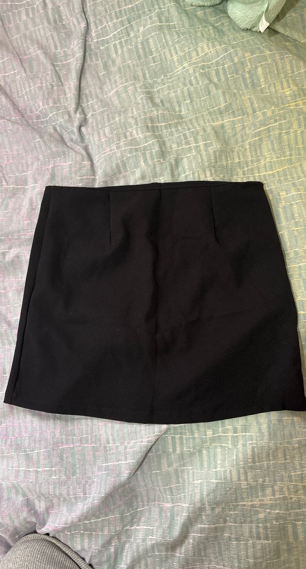 Siyah Kemerli Mini Etek - Görsel 2