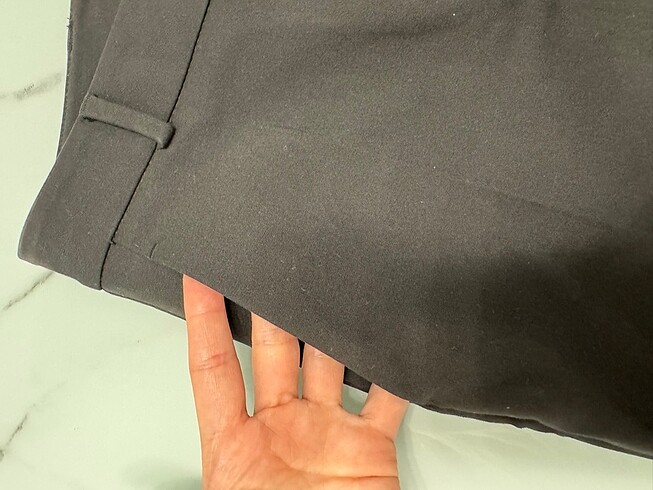 36 Beden siyah Renk İpekyol Kumaş Pantolon