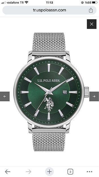 U.S.Polo Assn orjinal erkek kol saati
