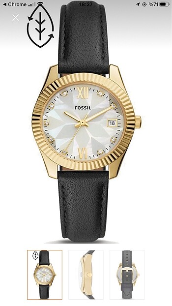 Fossil Fosil Orjinal garantısı mevcut bayan kol saati