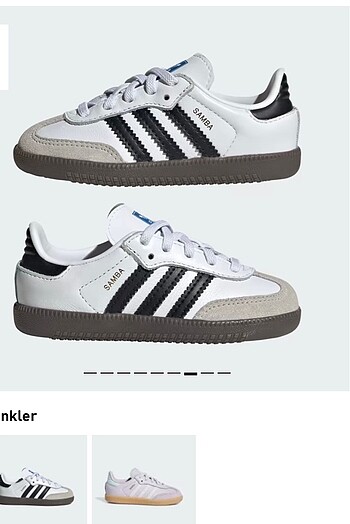 Adidas samba Orjinal çocuk ayakkabı