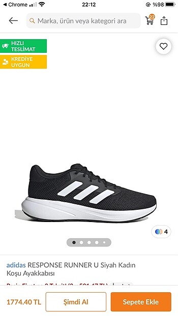 Adidas etiketli ve kutusunda sıfır ürün kesinlikle orijinaldir 4