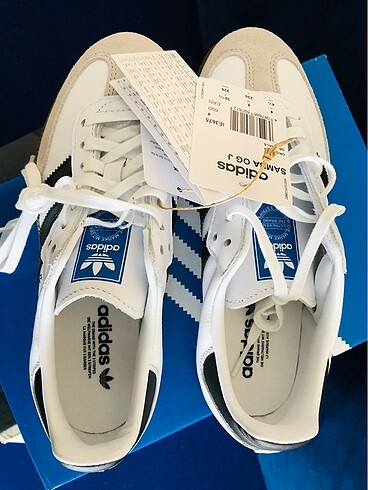 36 Beden beyaz Renk Adidas samba Orjinal ürün yeni etiketli ve kutusunda