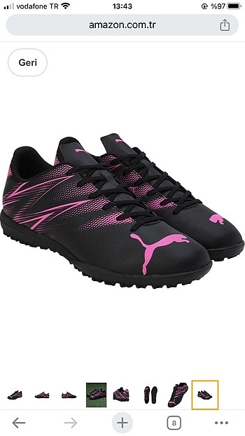 Puma orijinal sıfır etiketli ve kutusunda ürün?