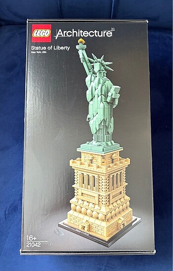 Özgürlük heykeli modeli Lego hiç kullanılmamış sıfır paketlidir