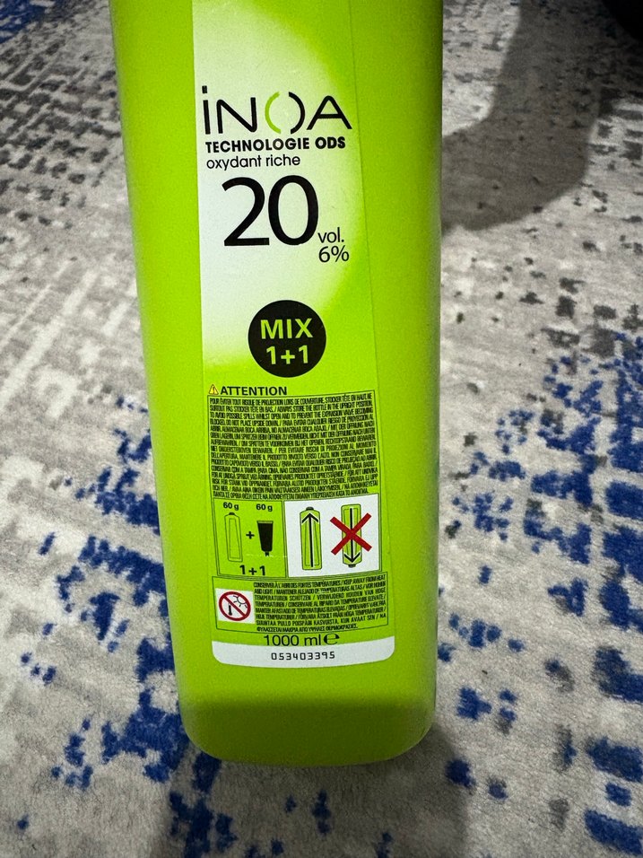 L'Oréal İNOA 20 Volüm Oksidan 1000 ml hiç açılmadı - Görsel 2