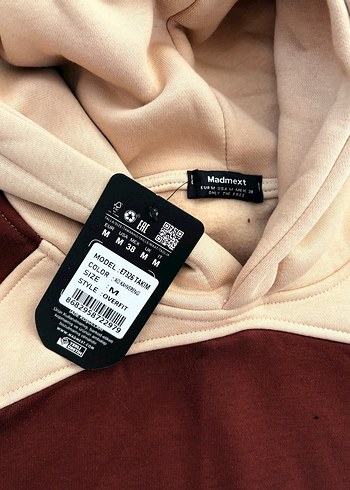 Acı Kahve Madmext erkek Sweatshirt ve Eşofman Takımı - Görsel 7