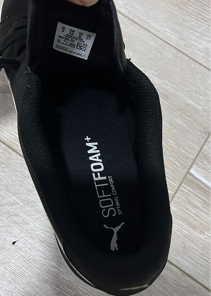 Puma ayakkabı siyah - Görsel 4