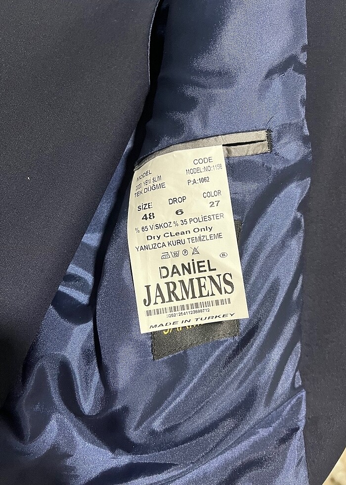 Takım elbise yelekli - Görsel 3