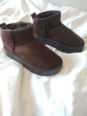 40 Beden kahverengi Renk #Kadın #Ugg #Acıkahve #Bot