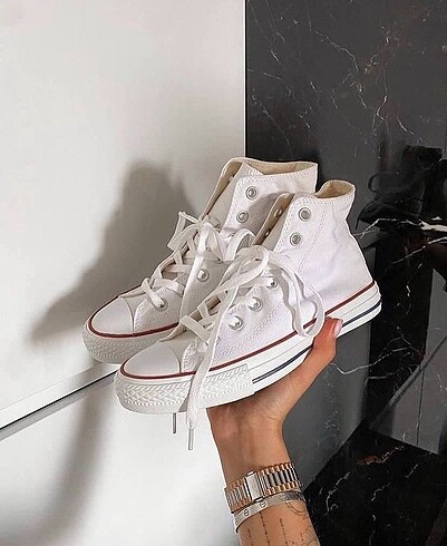38 Beden beyaz Renk CONVERSE Spor Ayakkabı