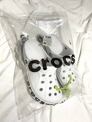 43 Beden beyaz Renk Crocs Terlik