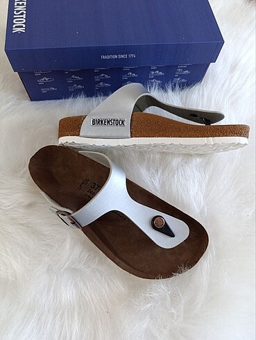 36 Beden gri Renk Birkenstock Terlik