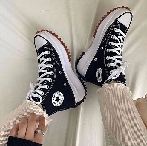 38 Beden siyah Renk CONVERSE Spor Ayakkabı