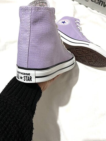 40 Beden mor Renk CONVERSE Spor Ayakkabı