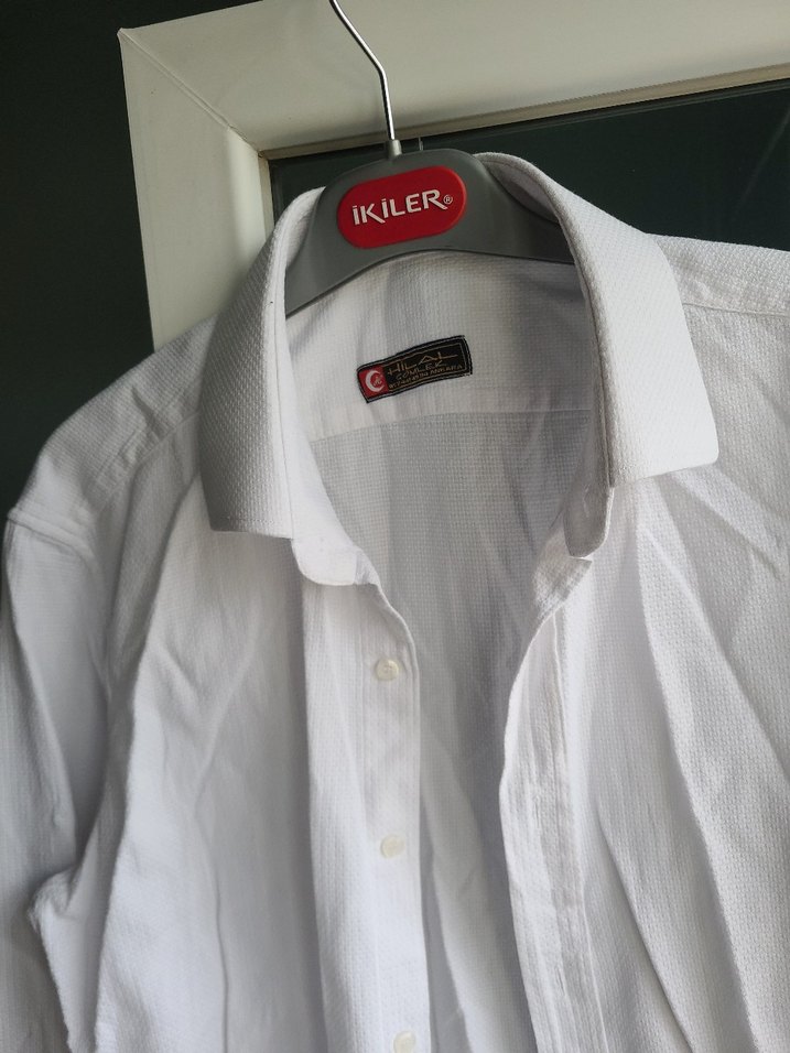 beyaz erkek gomlek - Görsel 3