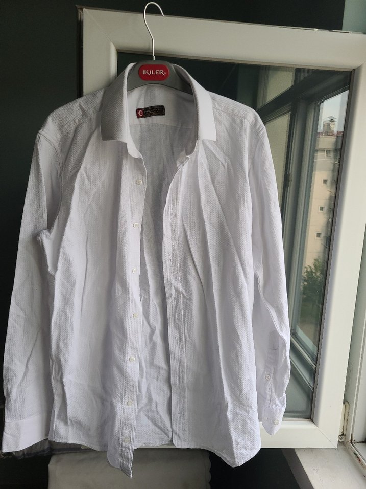 beyaz erkek gomlek - Görsel 2