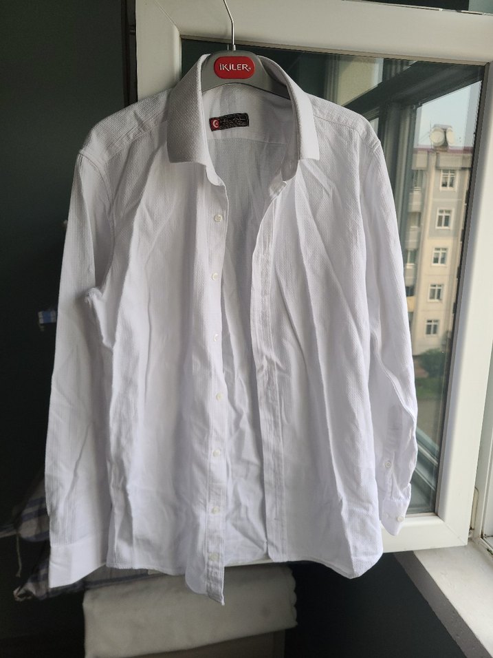 beyaz erkek gomlek - Görsel 5