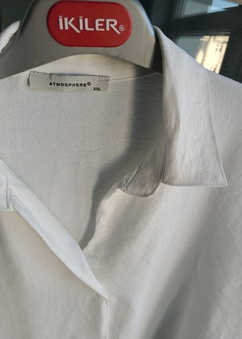 Beyaz beyaz gomlek - Görsel 5