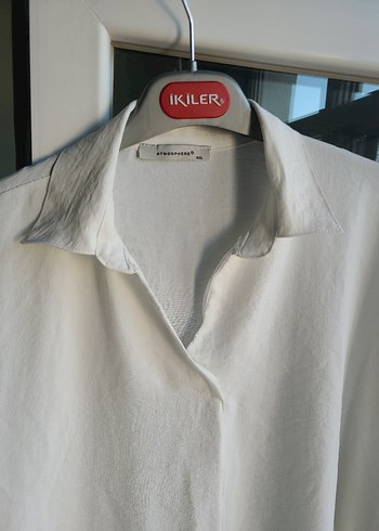Beyaz beyaz gomlek - Görsel 3