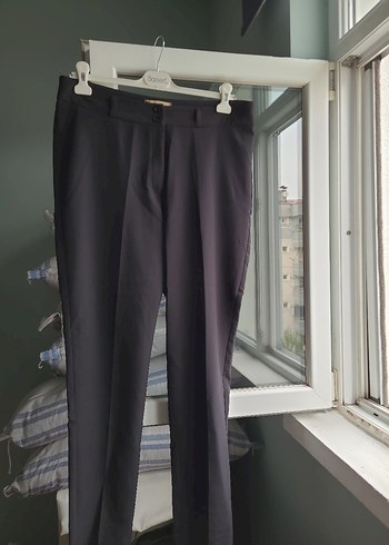 Gri Kadın Ofis Kumaş Pantolon rmg - Görsel 5