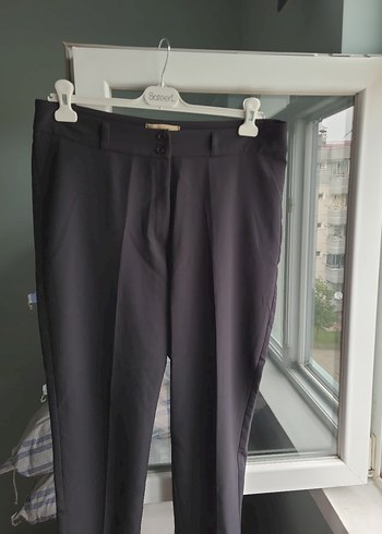 Gri Kadın Ofis Kumaş Pantolon rmg - Görsel 2