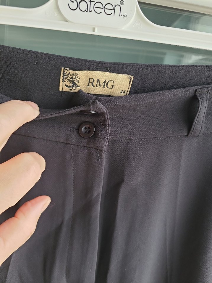 Gri Kadın Ofis Kumaş Pantolon rmg - Görsel 4