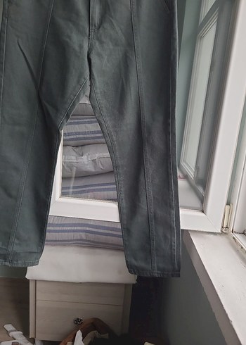 haki yesil bayan pantolon - Görsel 3