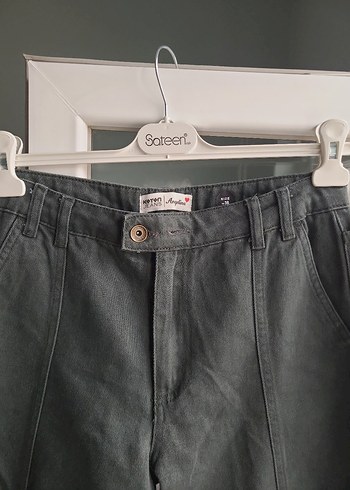 haki yesil bayan pantolon - Görsel 7