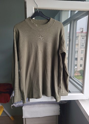 Bej Kadın Uzun Kollu Basic ribana sıvıt - Görsel 5