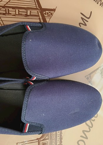 Erkek Lacivert Cırt Cırtlı Espadril 45 numara - Görsel 2