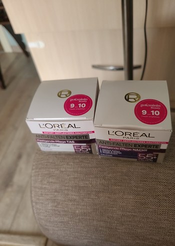 Loreal Paris L'Oréal Paris Anti-Falten Experte 55+ Bakım Seti