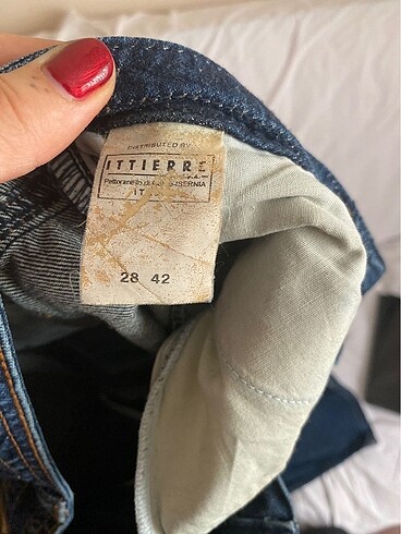 s Beden mavi Renk Roberto Cavalli Y2K Kot Pantolon