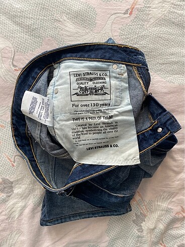 28 Beden mavi Renk Vintage Levi?s Jean