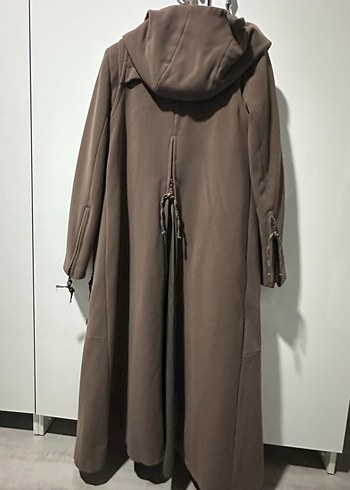 ARMAĞAN MARKA Astarlı Bej Uzun Kadın Kaşe Kaban - Görsel 3