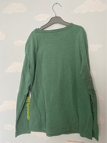 10 Yaş Beden yeşil Renk Sweatshirt