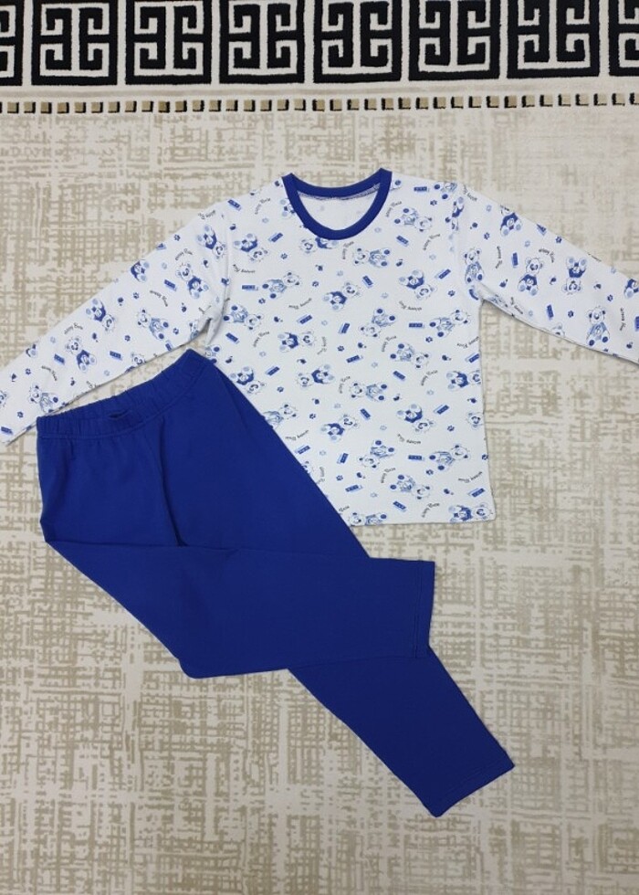 5-6 yaş pijama takımı alr üst - Görsel 5