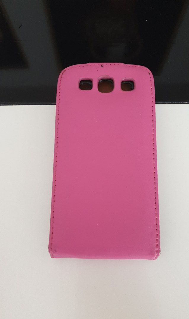 Mıknatıslı Pembe Modern Telefon Kılıfı - Görsel 2