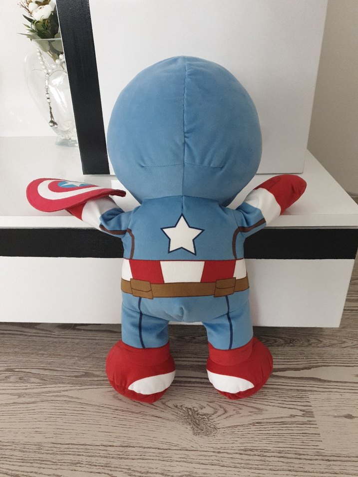 Kaptan Amerika Peluş Aksiyon Figürü 56 cm - Görsel 4