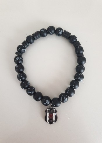 BEŞİKTAŞ DOĞAL TAŞ BİLEKLİK 02 + 25Y - Görsel 4