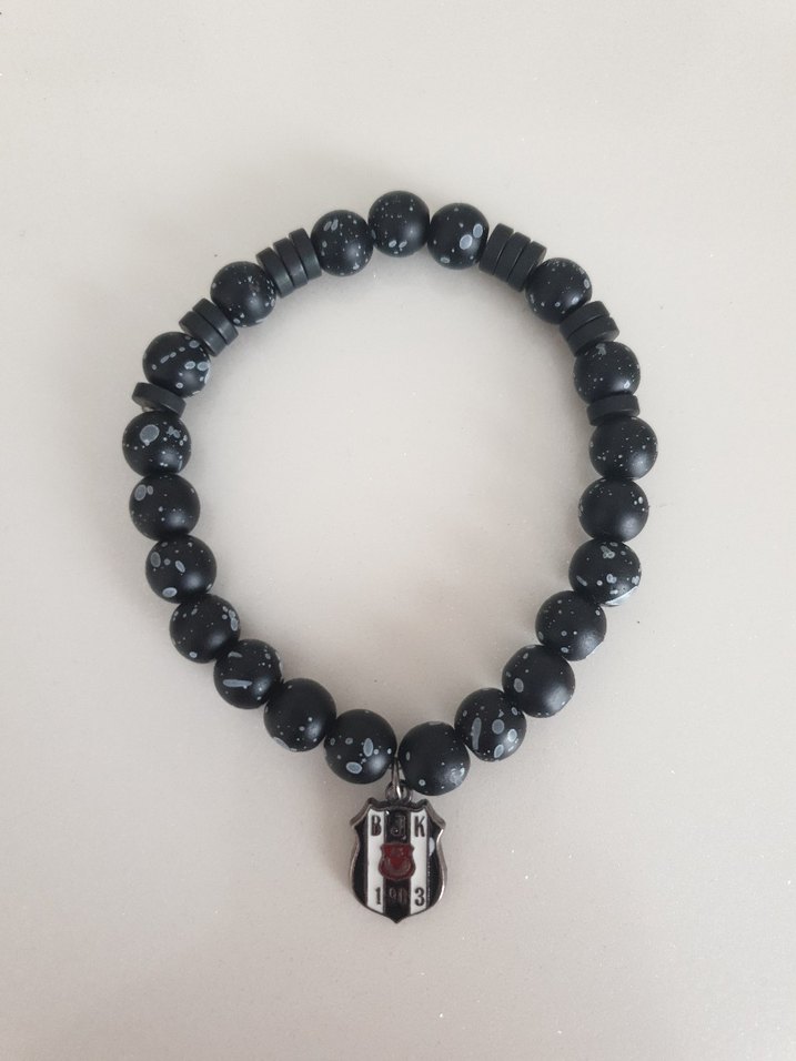 BEŞİKTAŞ DOĞAL TAŞ BİLEKLİK 02 + 25Y - Görsel 4